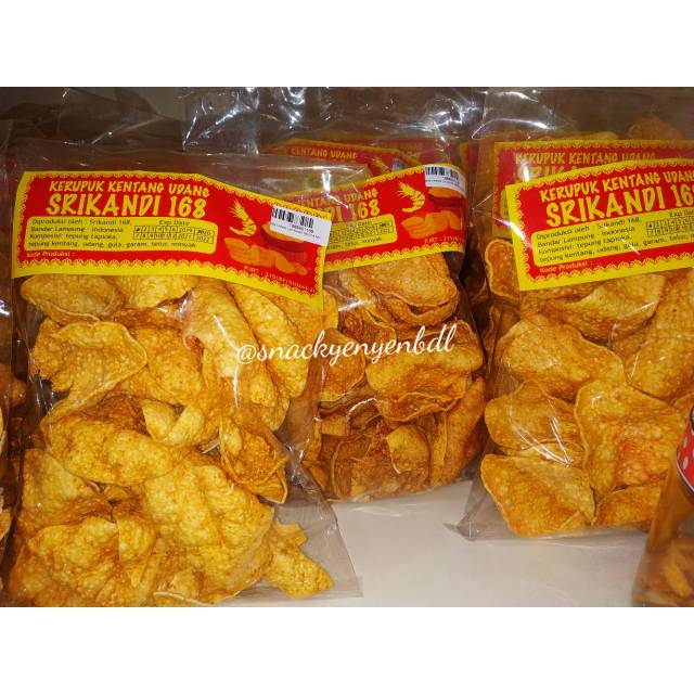 

KERUPUK SRIKANDI KENTANG UDANG 168 200GRAM