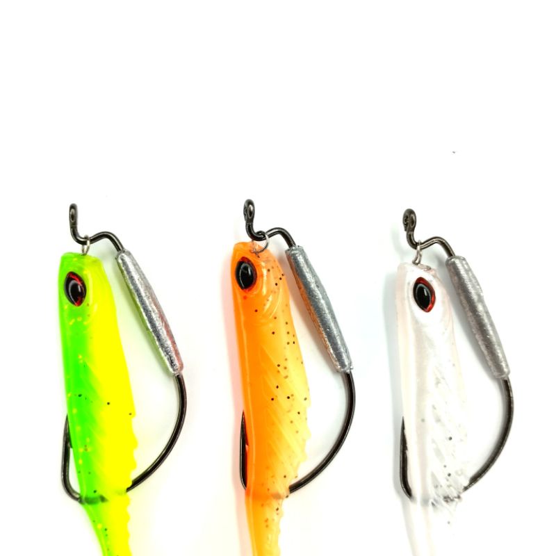 Softlure 8 cm - 5,5 gram Umpan Toman Gabus