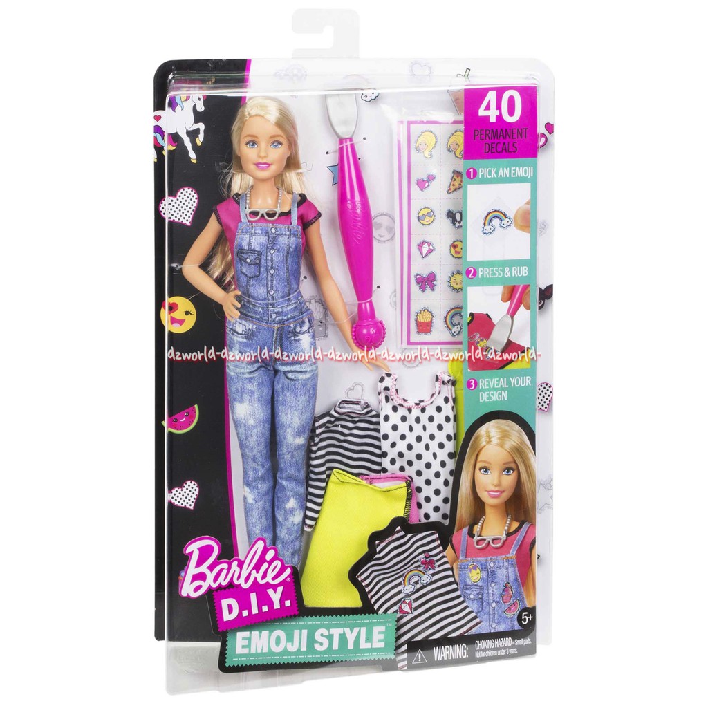 Barbie Style Your Way Original Mainan Boneka Berbie Set Mainan Salon