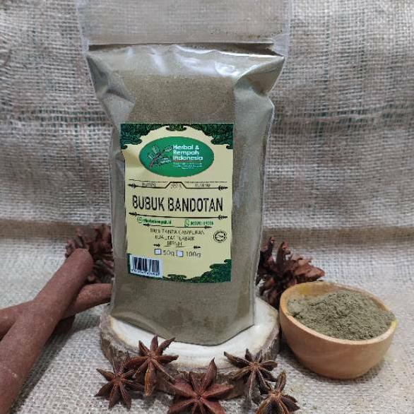 

GROSER/ECER!!!! Daun Bandotan Bubuk - 50 GR / REMPAH / JSR / 100% MURNI