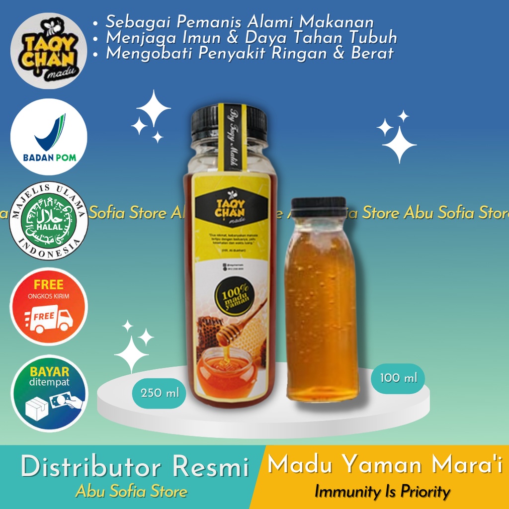 

Madu Yaman Mara'i Original by Taqychan Imun Booster Penambah Imun