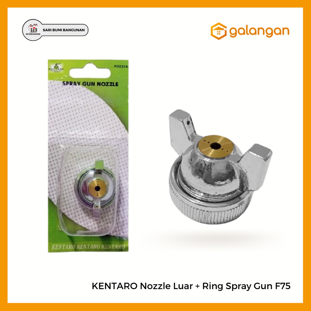 Nozzle Luar Ring Spray Gun F75-Kentaro
