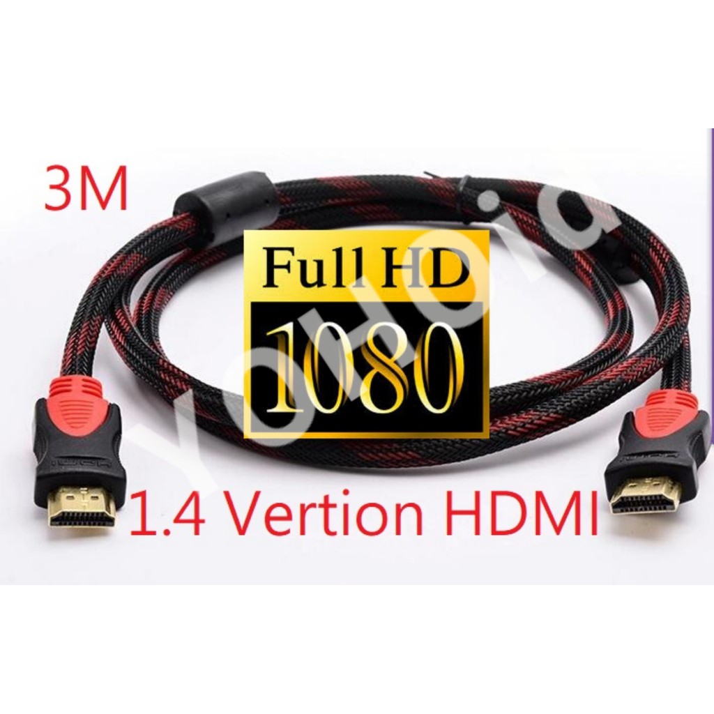 Kabel HDMI to HDMI 1.4 Vertion 1080P 3M