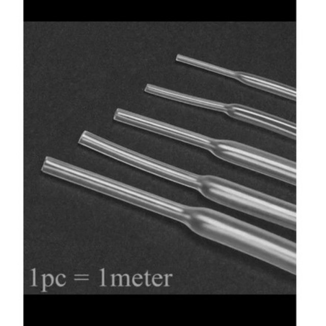 Selang Bakar 2mm 3mm 4mm 5mm 6mm Bening Transparen