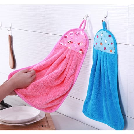 Hand Towel Lap tangan Warna Warni Motif Apel