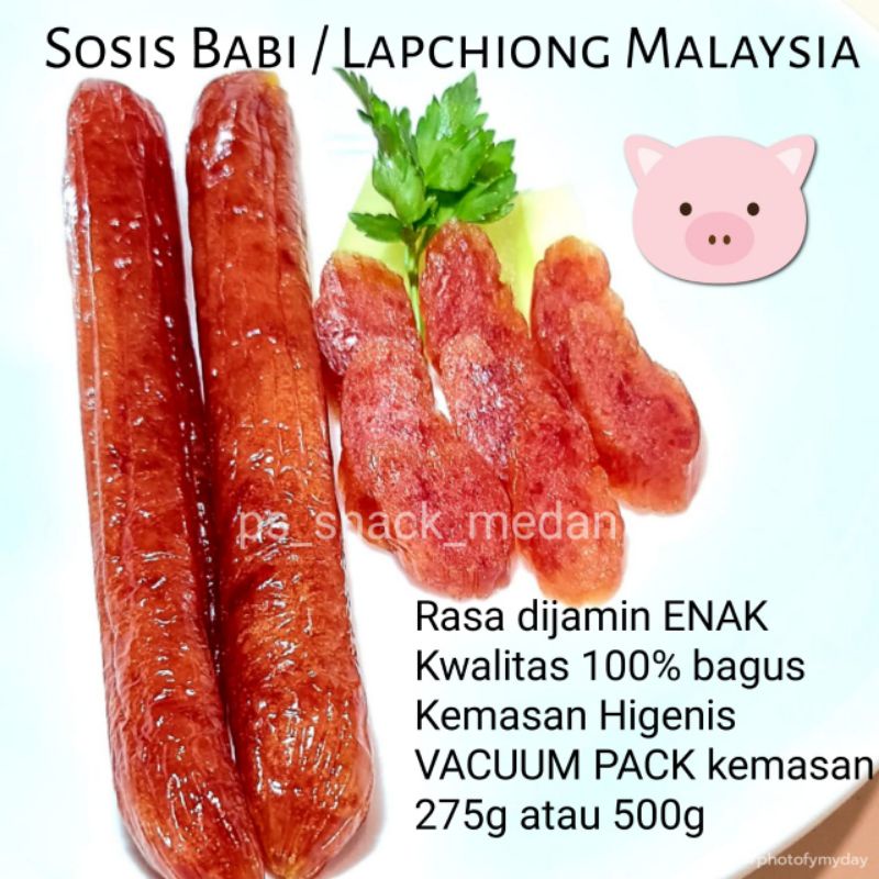 

Sosis Babi/ Lapchiong Home Industri MALAYSIA * NON HALAL * ( 300gram)