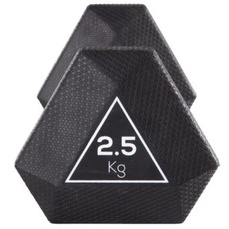 DOMYOS - HEXAGONAL 2.5KG DUMBELL / DUMBELL / BARBELL