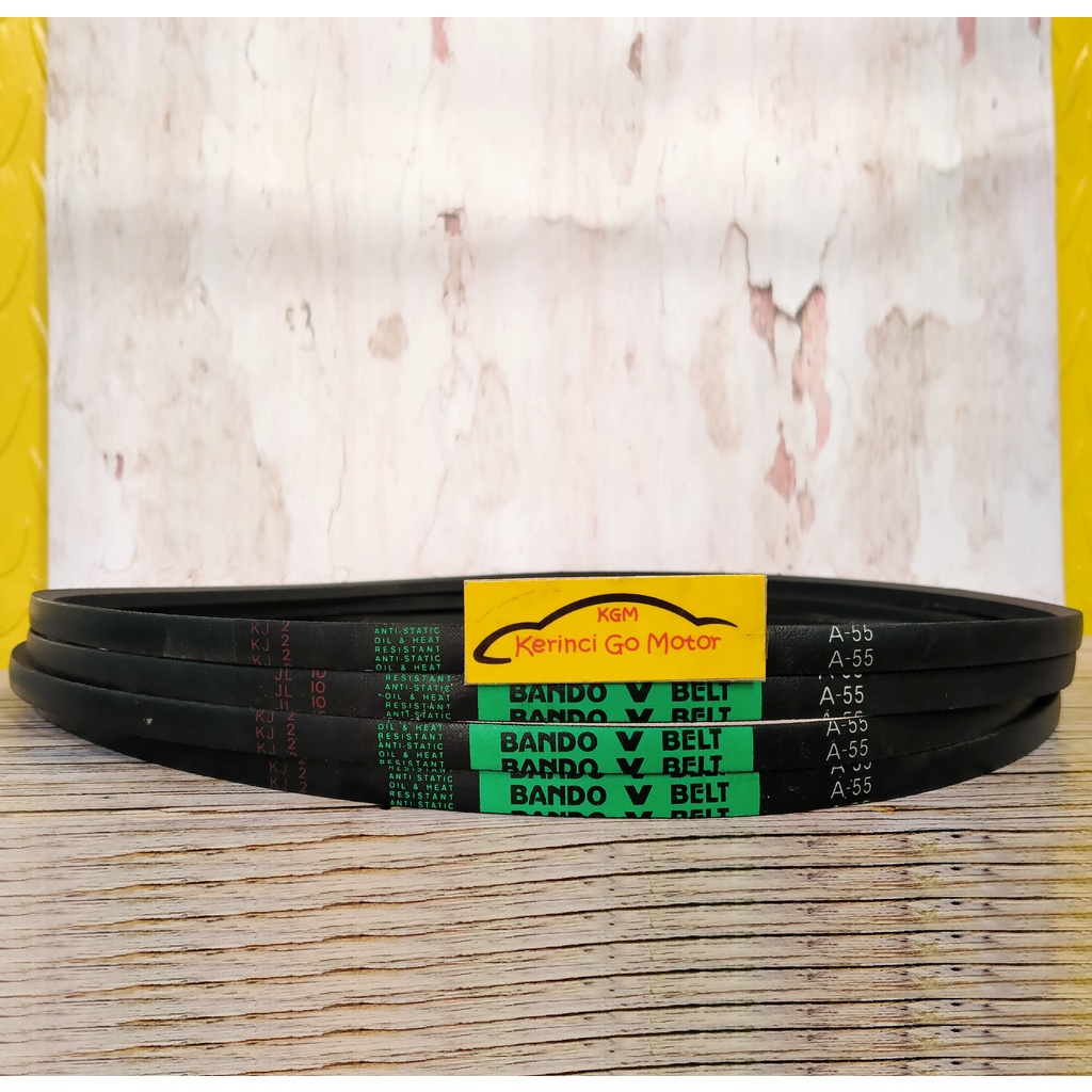 BANDO VAN BELT A-55 V BELT TALI KIPAS A55 FAN BELT VANBELT POLOS A-55