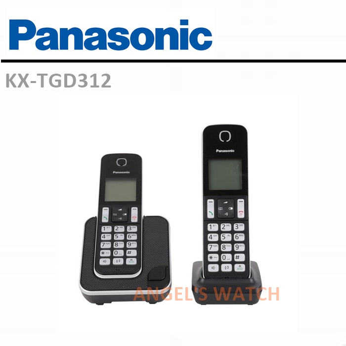 angelswatch telepon wireless panasonic KX-TGD312 TELEPON WIRELESS PANASONIC KX-TGD312 2 HANDSET