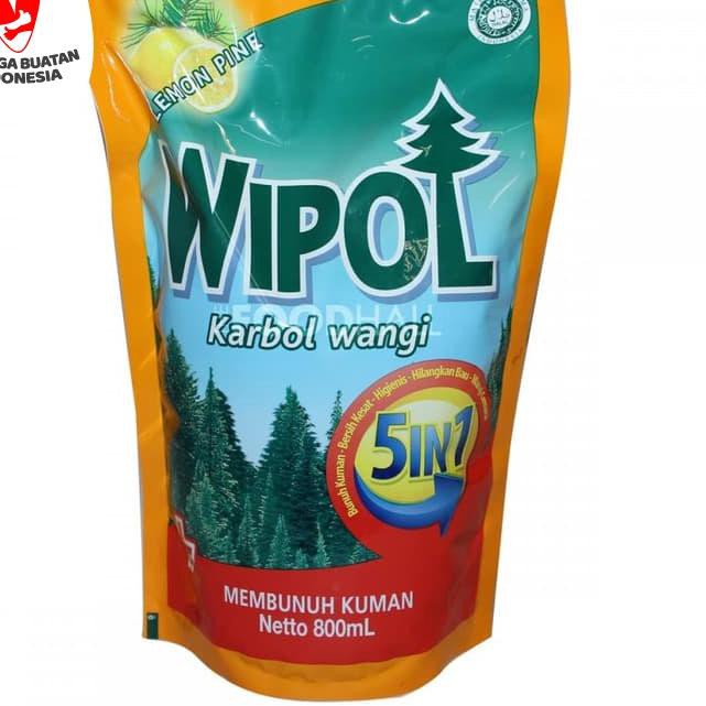 ❆ WIPOL LEMON PINE REFIL 780ML ✺