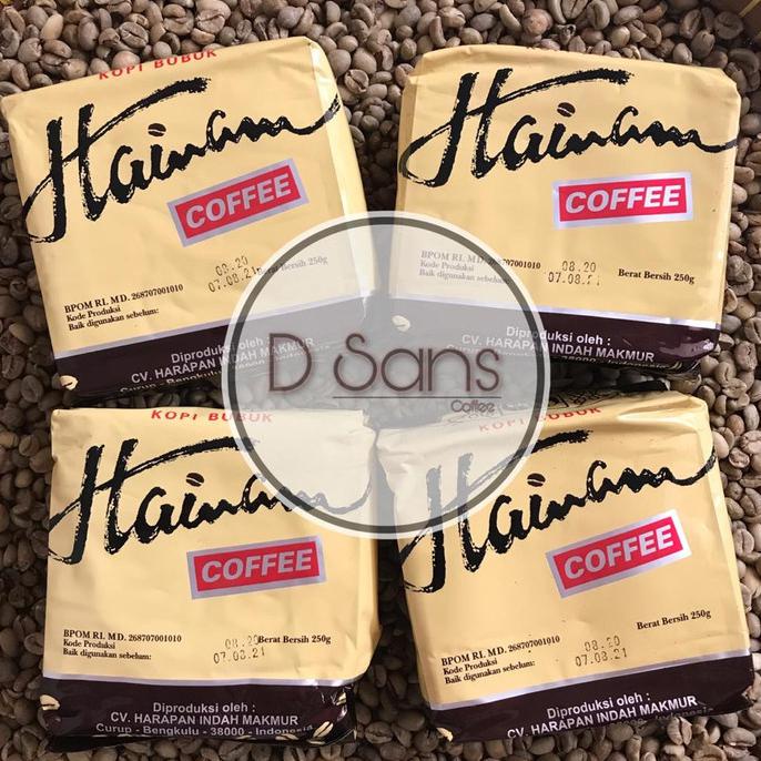 

Cantik Kopi Bubuk Hainam Khas Bengkulu - 250 Gr Sale!!!