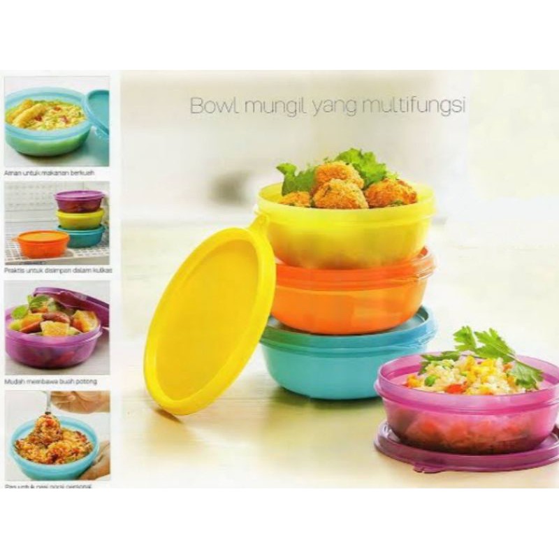•R.A• TUPPERWARE MUNGIL BULAT / TUPPERWARE 200ML / BOWL KECIL