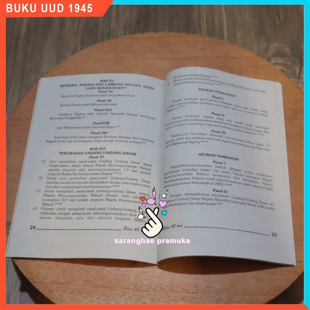 Buku UUD 1945