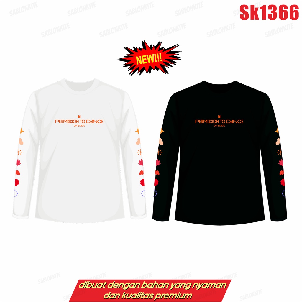 MURAH!!! KAOS KPOP SEOKJIN JIN PERMISSION TO DANCE ON STAGE SK1366 UNISEX