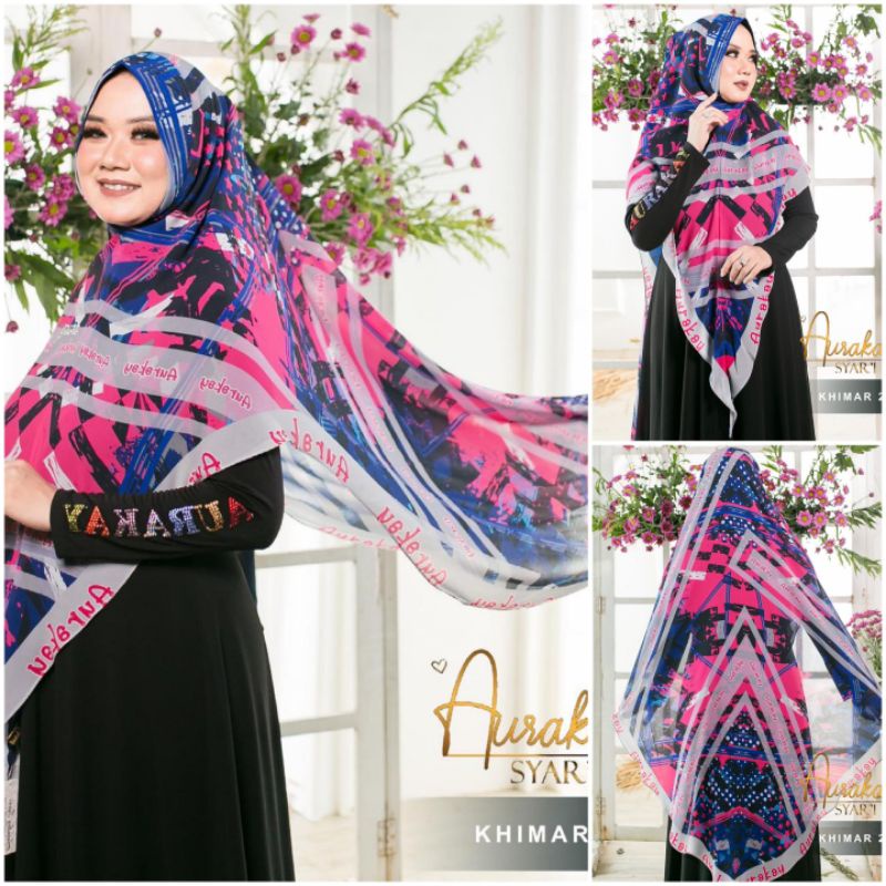 DRESS DN KHIMAR 21 PREMIUM BY AURAKAY