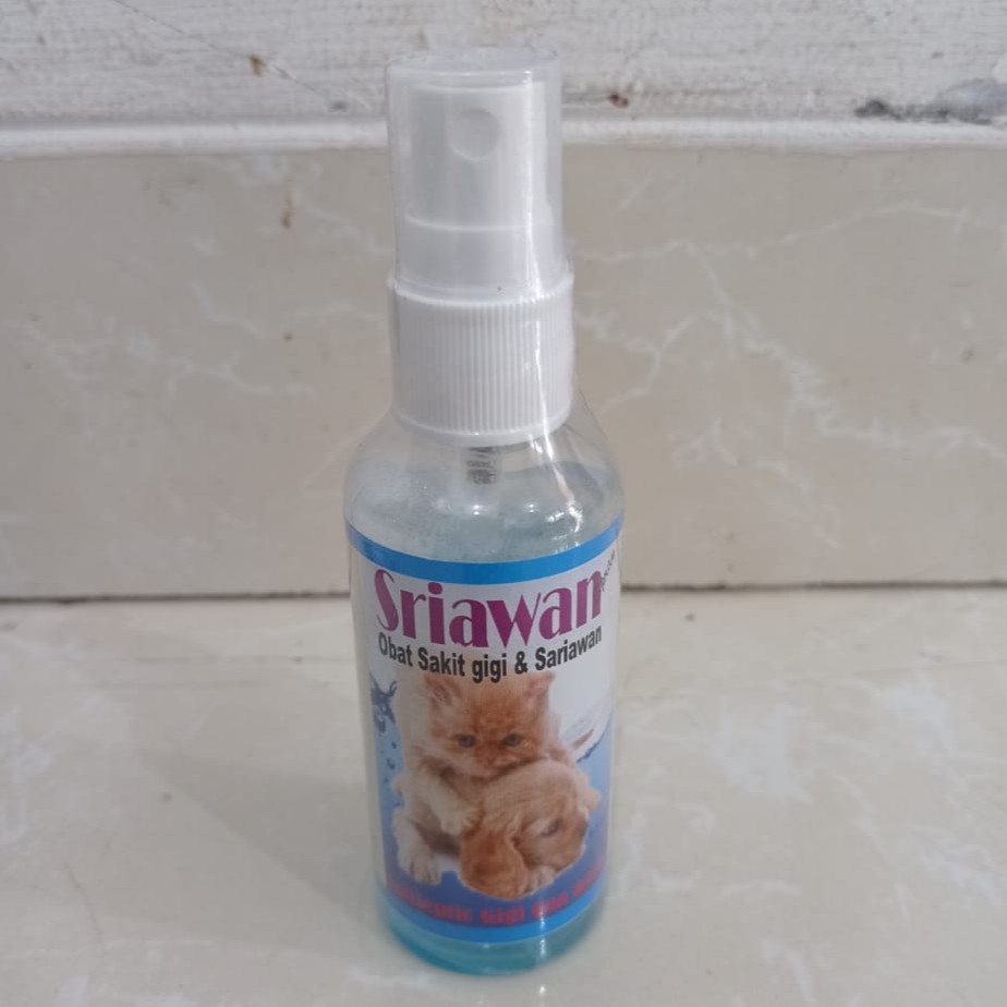 SRIAWAN 60ML OBAT SARIAWAN KUCING MURAH