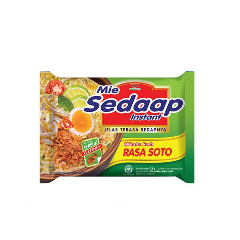 

Sedaap Mie Instant Soto 75gr