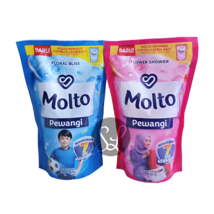 Molto Pewangi 780ml / Molto 780ml Pewangi Formula Untuk Menghilangkan Bau Menbandel