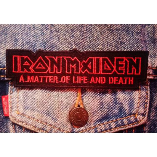 Patch bordir iron maiden