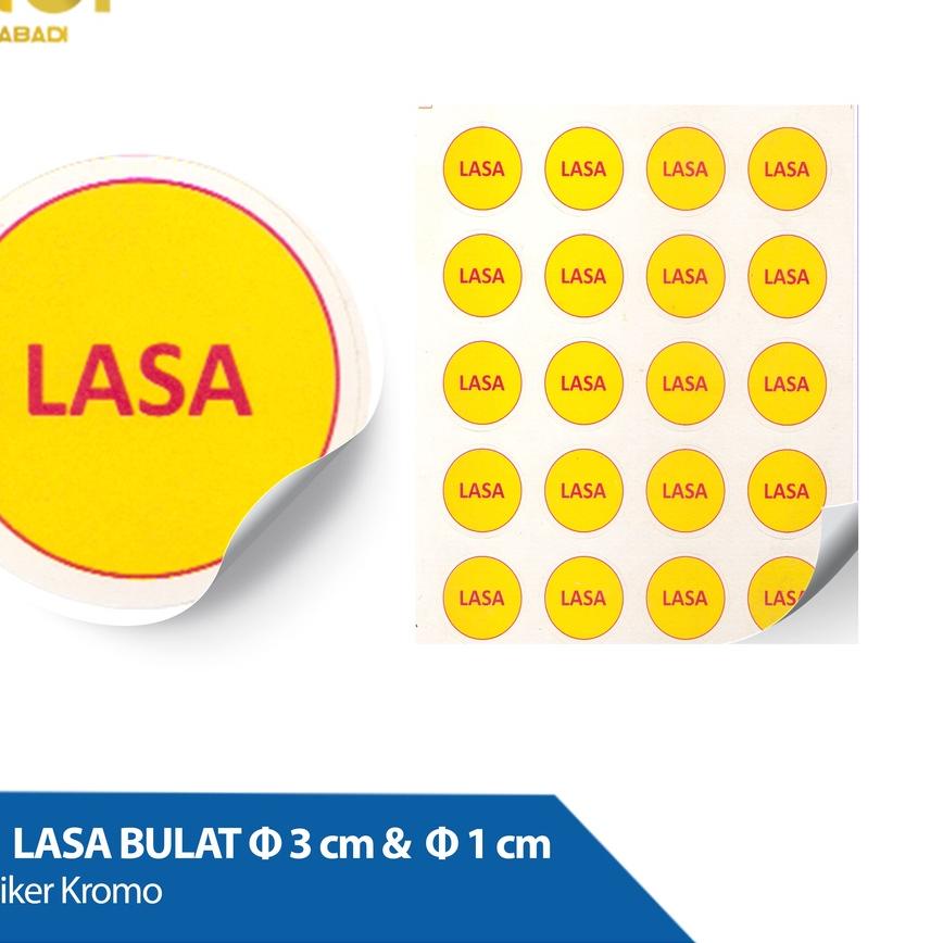

Star 10.10 Stiker Label Lasa diameter 3 & 1 cm Warna Kuning harga