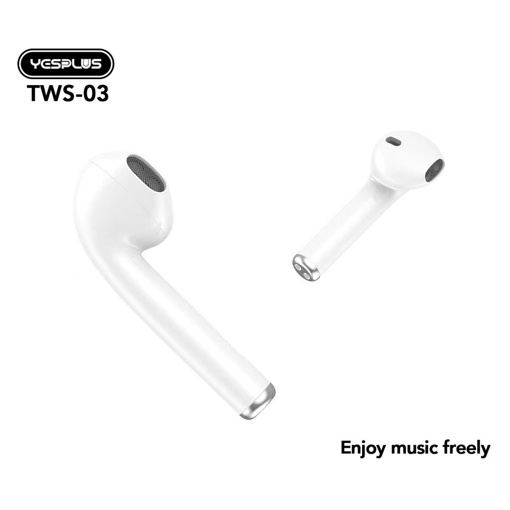 【33LV.ID】TWS-03 Headset Twins Original Wireless Beautiful Design Good Sound