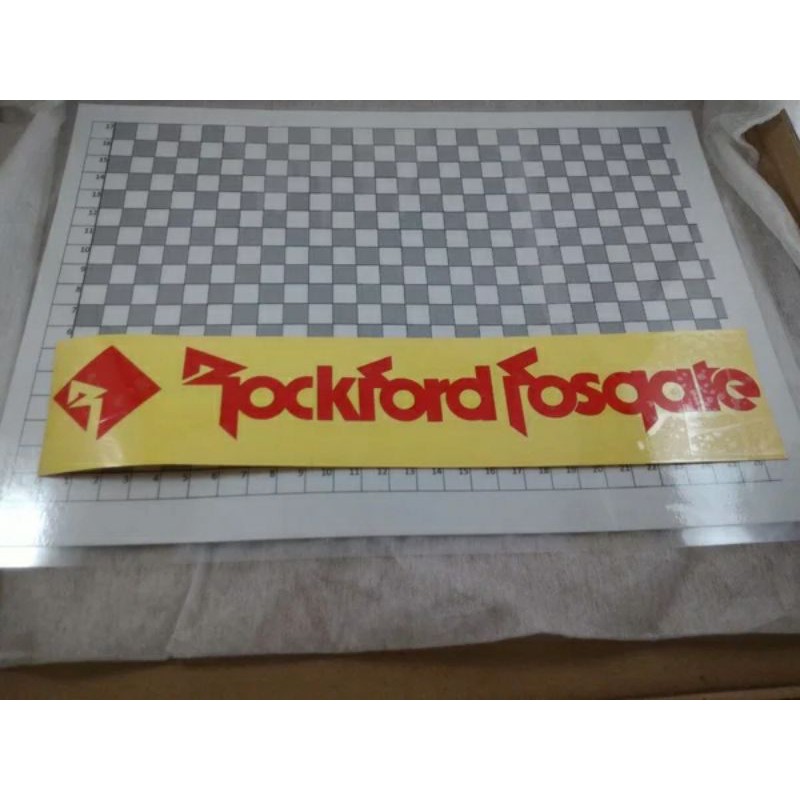 stiker rockford fosgate sound