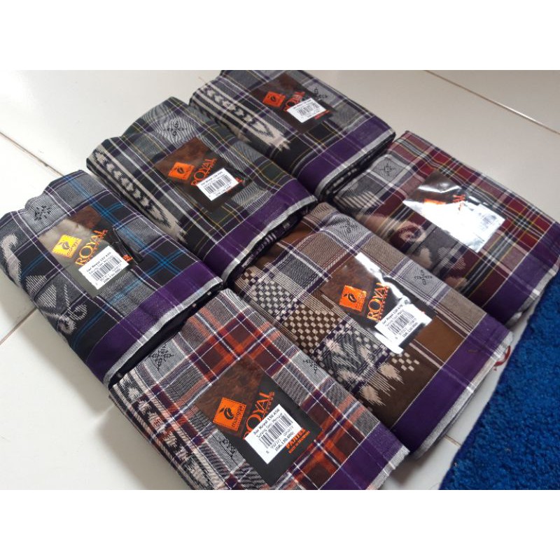 sarung Mangga KOTAK timbul Kembang Rayon