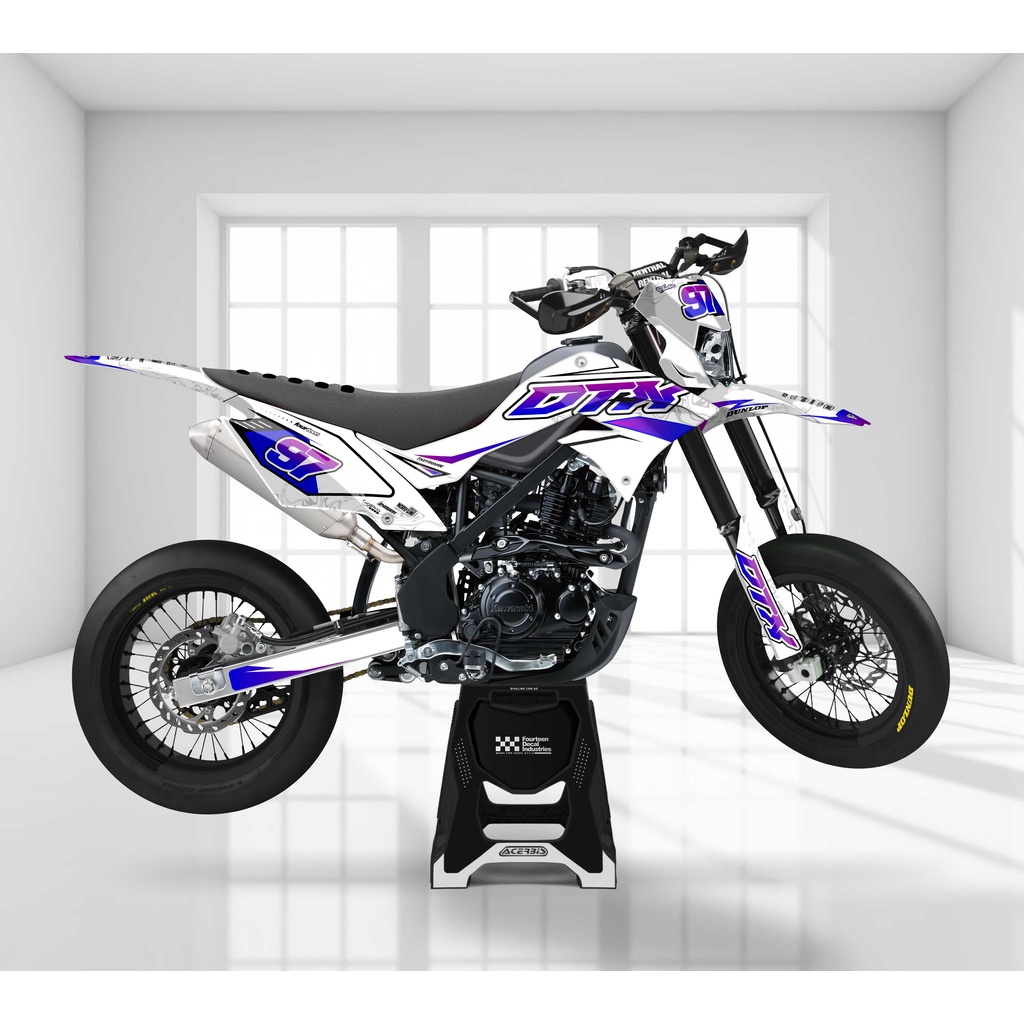 DECAL DTRACKER 150 - stiker dekal motor dtracker full body DTX 65