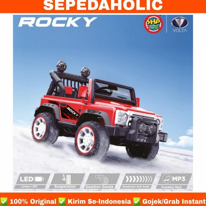 Mobil Mobilan Aki Volta 5008 Rocky Remote Control Mainan Anak Bebenshoop