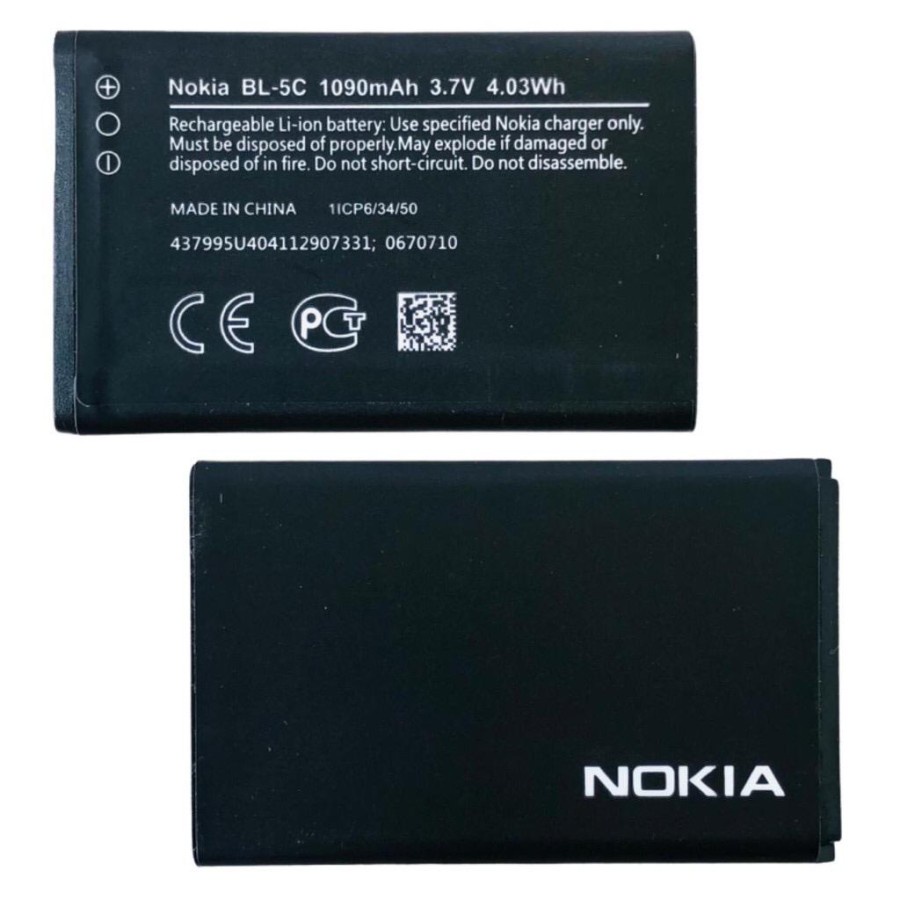 Baterai nokia BL5C BL 5C batre battery nokia bl5c bl 5c Batrei