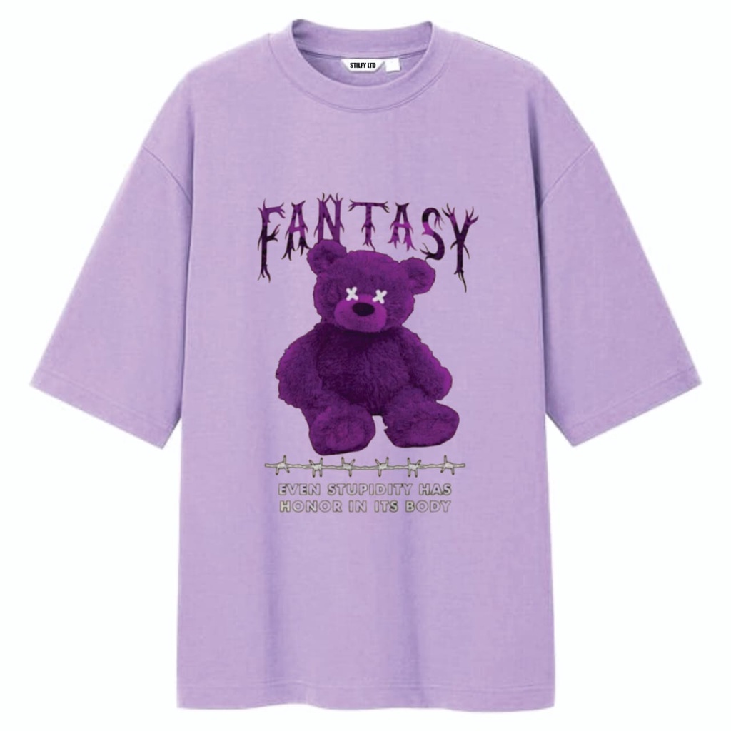 KAOS OVERSIZED FANTASY PANDA STILFY COTTON COMBED 24s