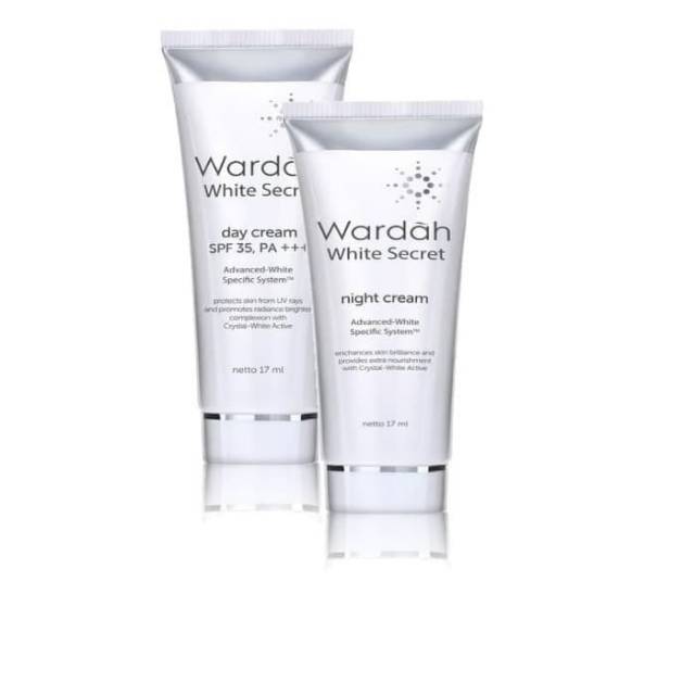 Wardah White Secret Day Cream Dan Night Cream