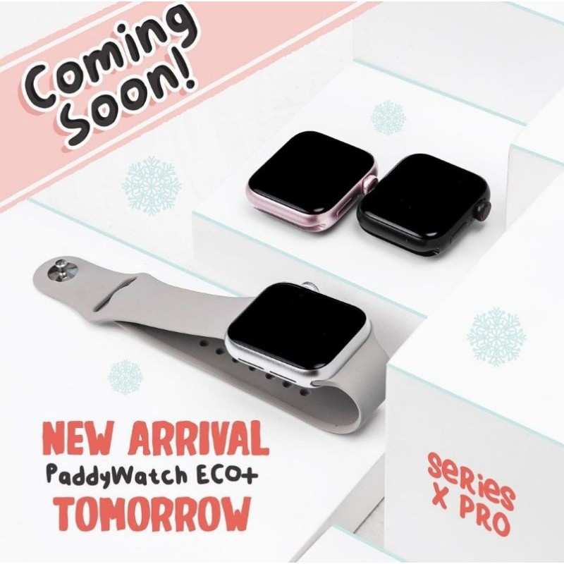 PaddyWatch X PRO ECO+ 38mm black