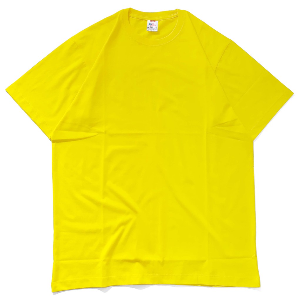 short yellow lemon / kaos polos lengan pendek kuning lemon & big size
