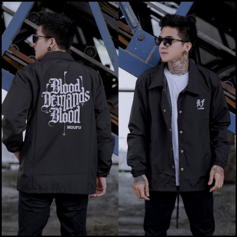 JAKET COACH INDIGO PRIA | JAKET ORIGINAL INDIGO COACH