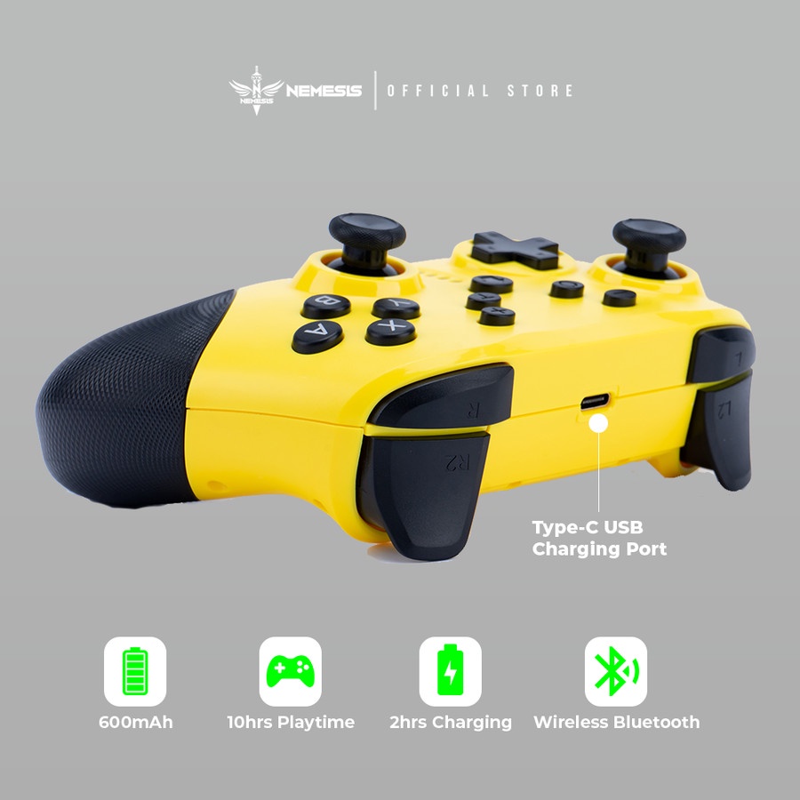 Gamepad Wireless Multiplatform NYK NEMESIS ROGUE GP200