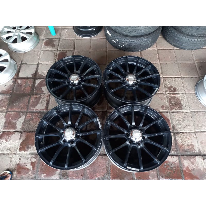 Velg Bekas Mobil RACING ZEN Ring20 +BAN OMIKRON AT 285 50 R20 Cocok untuk FORTUNER PAJERO HILUX