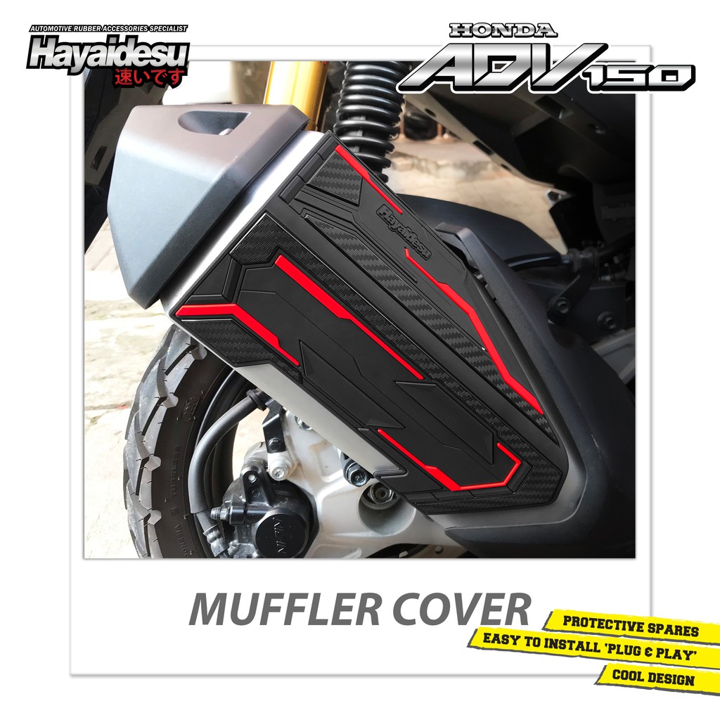 

Hayaidesu ADV Body Protector Muffler Knalpot Cover