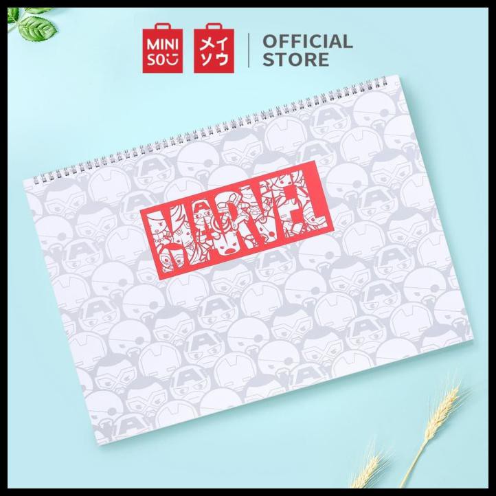 

Miniso Marvel A3 Notebook Spiral 40 Halaman Edisi Terbatas - A