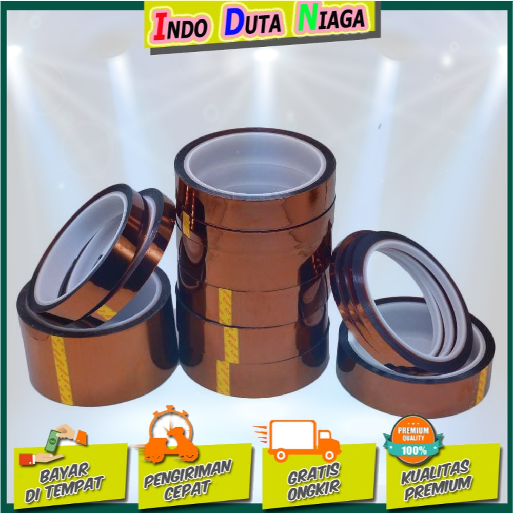 NIKTO Tape Lakban Heat Resistant High Temperature Adhesive Insulation