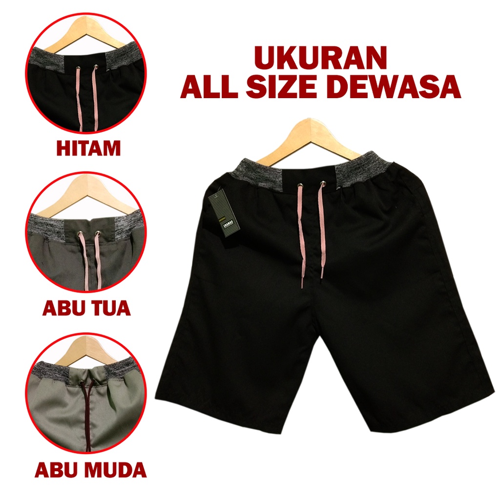 Celana Pendek Pria Cowok Distro Dewasa Model Chino