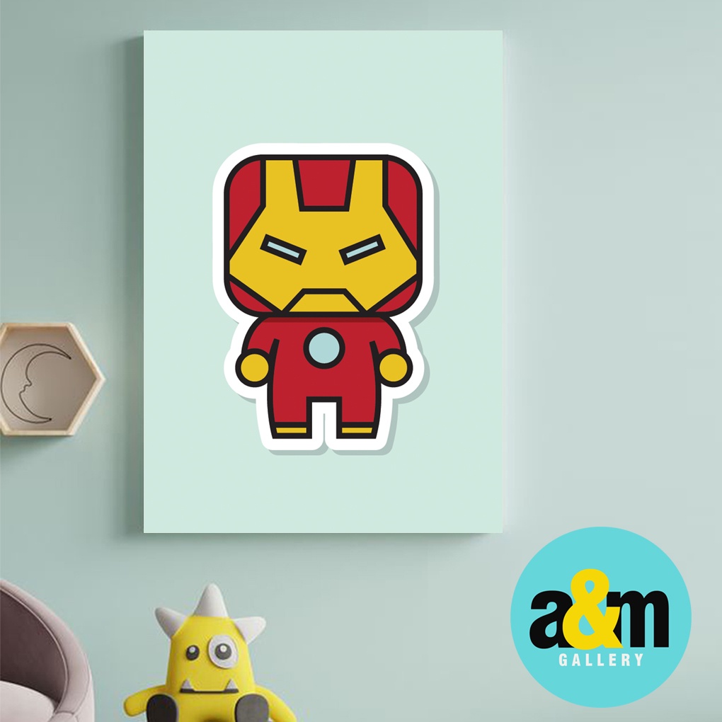 Hiasan Dinding Kamar Bayi cowok (A4) Pajangan Anak Dekorasi Bayi Wall Decor Tema Pajangan Bayi - A&amp;M