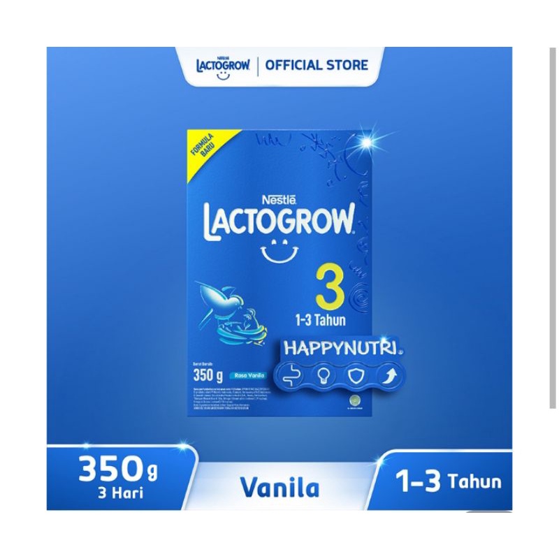 

LACTOGROW 3 VANILA 350GRAM