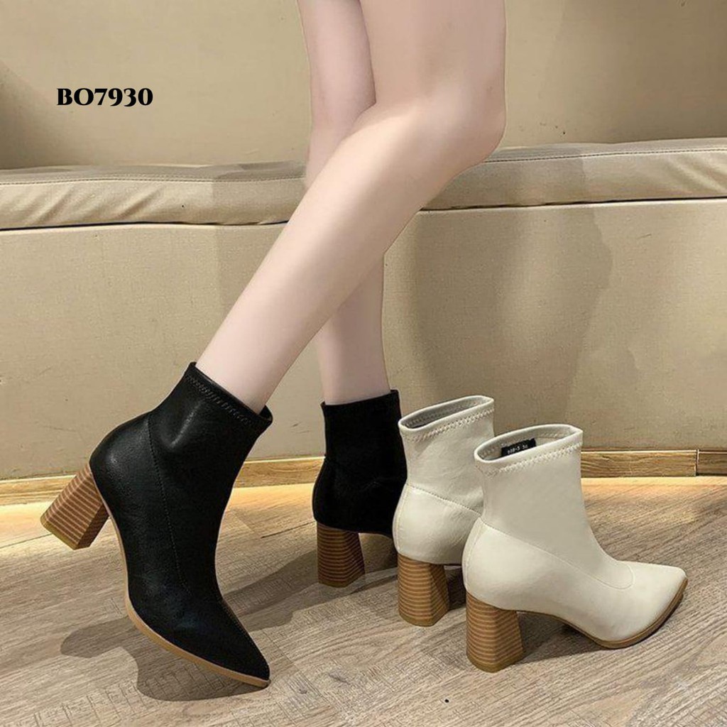 ✅PINKEY P027 RESTOCK SEPATU BOOTS FLAT KOREA HEELS