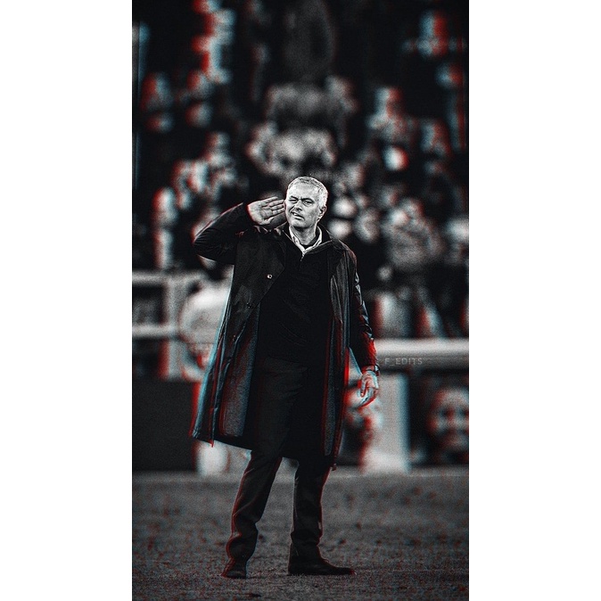 AS ROMA| POSTER HIASAN DINDING | PIALA EROPA 2021 JOSE MOURINHO PELATIH CLUB SEPAK BOLA AS ROMA