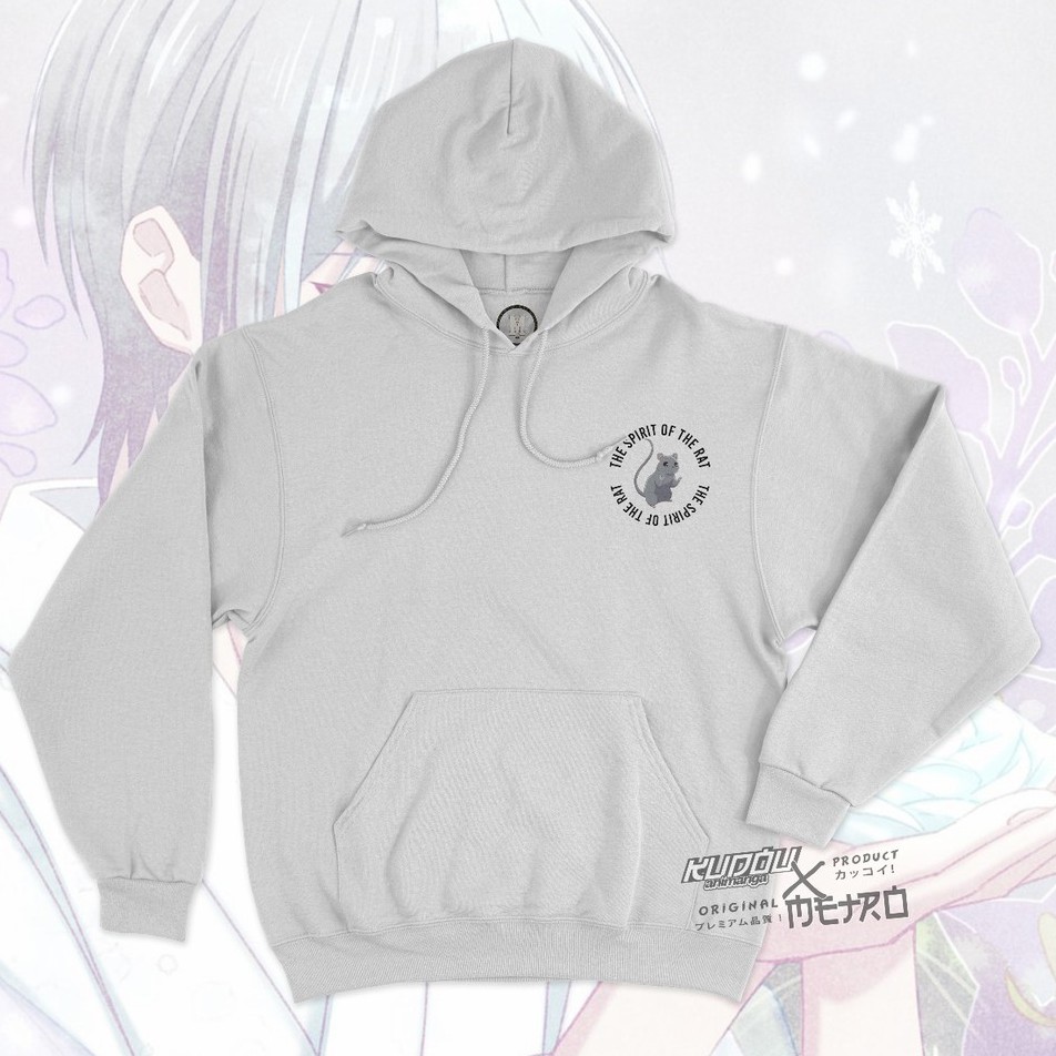 Hoodie Sohma Anime Manga Yuki Fruits Basket Premium Cotton Fleece