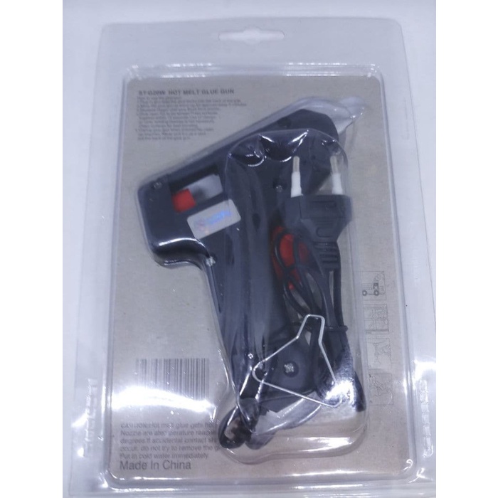 Alat Glue Gun 20W Lem Tembak Hot Melt 20 Watt