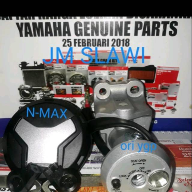 Kunci kontak key set n max ori Yamaha