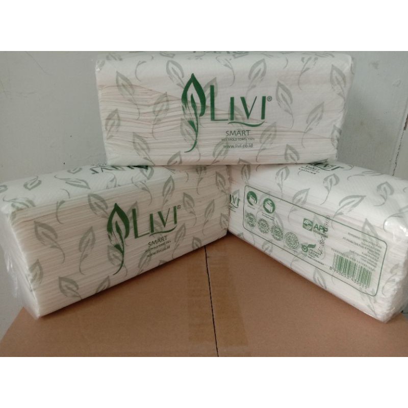 TISU LIVI MULTIFOLD TOWEL 150 SHEET