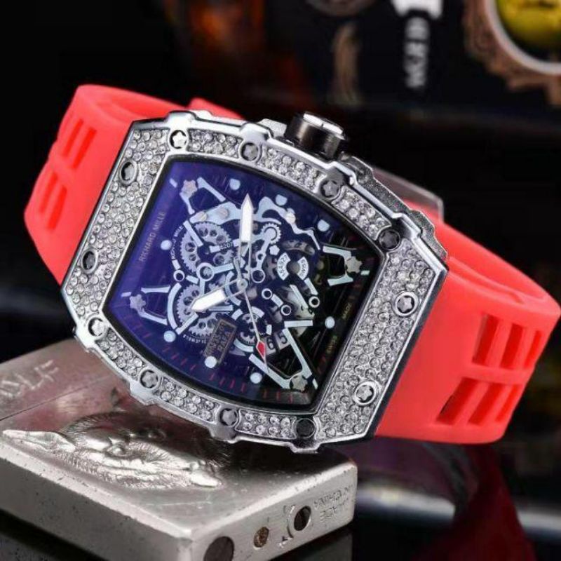 JAM TANGAN R1.CH.ARD.MILLEE JAM TANGAN PRIA ANTI AIR ANALOG JAM TANGAN PREMIUM SUPER JAM TERLARIA